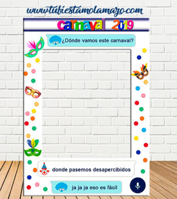 photocall carnaval tu fiesta mola mazo